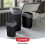 CURVER Abfallbehälter, 10 l, Schwarz 5