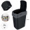 CURVER Abfallbehälter, 25 l, Schwarz 2