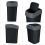 CURVER Abfallbehälter, 25 l, Schwarz 6