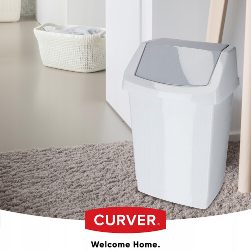 CURVER Kippbarer Abfallbehälter 25 L, Granit 1