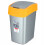 CURVER Abfallbehälter 50 L Orange 1