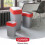CURVER Abfallbehälter 25 L Rot 5