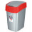 CURVER Abfallbehälter 25 L Rot 1