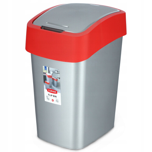 CURVER Abfallbehälter 25 L Rot