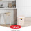 CURVER Kippbarer Abfallbehälter 25 L Beige 6
