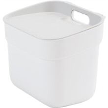 Poubelle blanche - Curver - 5 L - 25x21x19 cm