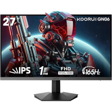 KOORUI 27 Inch FHD Gaming Monitor 180 Hz, IPS, 1ms, DCI-P3 90% Color Gamut