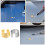12pcs Battery Adaptor Sleeves Terminal Converter Post Shims 7