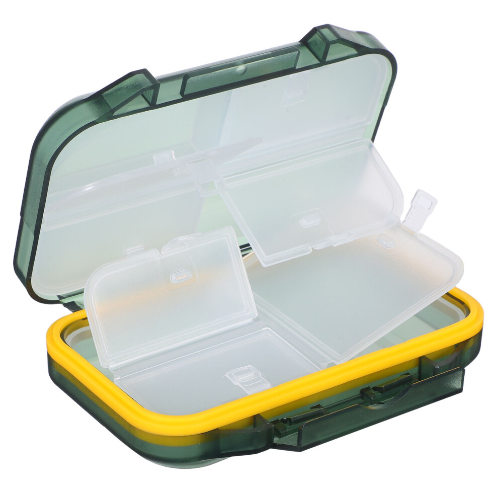 Totority Travel Pill Organizer: Waterproof Weekly 7-Compartment Case