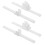 4pcs Universal Bed Rail Connector Clips 1