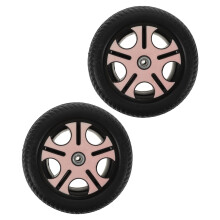 2pcs Children's Tricycle Wheels 0.8cm Hole Rear Axle Replacement