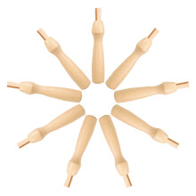 9pcs Felting Needles Wood Handle Punch Tool for Wool Crafts