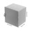 Raindrops Weatherproof Outlet Box Iron Electrical Box Silver 1pcs 2