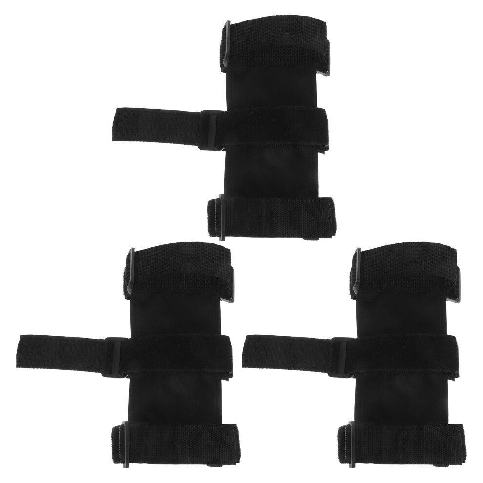 3Pcs Adjustable Fire Extinguisher Mount For Car Trunk Use 3222355328869