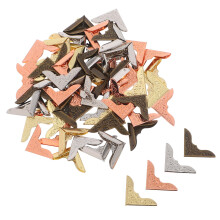 80pcs Metal Corner Protectors for Books Scrapbooks Journals