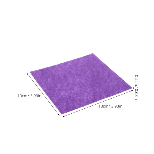 120pcs 10x10cm Felt Sheets for Kids Craft Sewing Patchwork 1