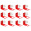 1 Set Metal Fire Extinguisher Wall Mount Bracket with Screws 1