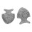 2pcs Iron Fish for Cooking Cast Iron Plate Anemia Support 11