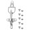 1 Set Coat Buckle Locking Fasteners Holder for Poncho Wind Coat Closure 10