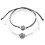 2pcs Adjustable Soccer Ball Bead Braided Rope Bracelets 1