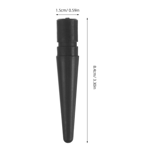 Tent Pole Replacement Part Black Tarp Pole Connectors 10pcs 1