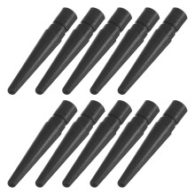 Tent Pole Replacement Part Black Tarp Pole Connectors 10pcs