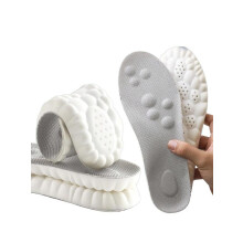 (Grey, EU43-44) Unisex Sporty Minimalist Shoe Insoles, Trendy Breathable Comfortable Insoles, Anti-slip Shoes Accessories for Women & Men for Daily Use,