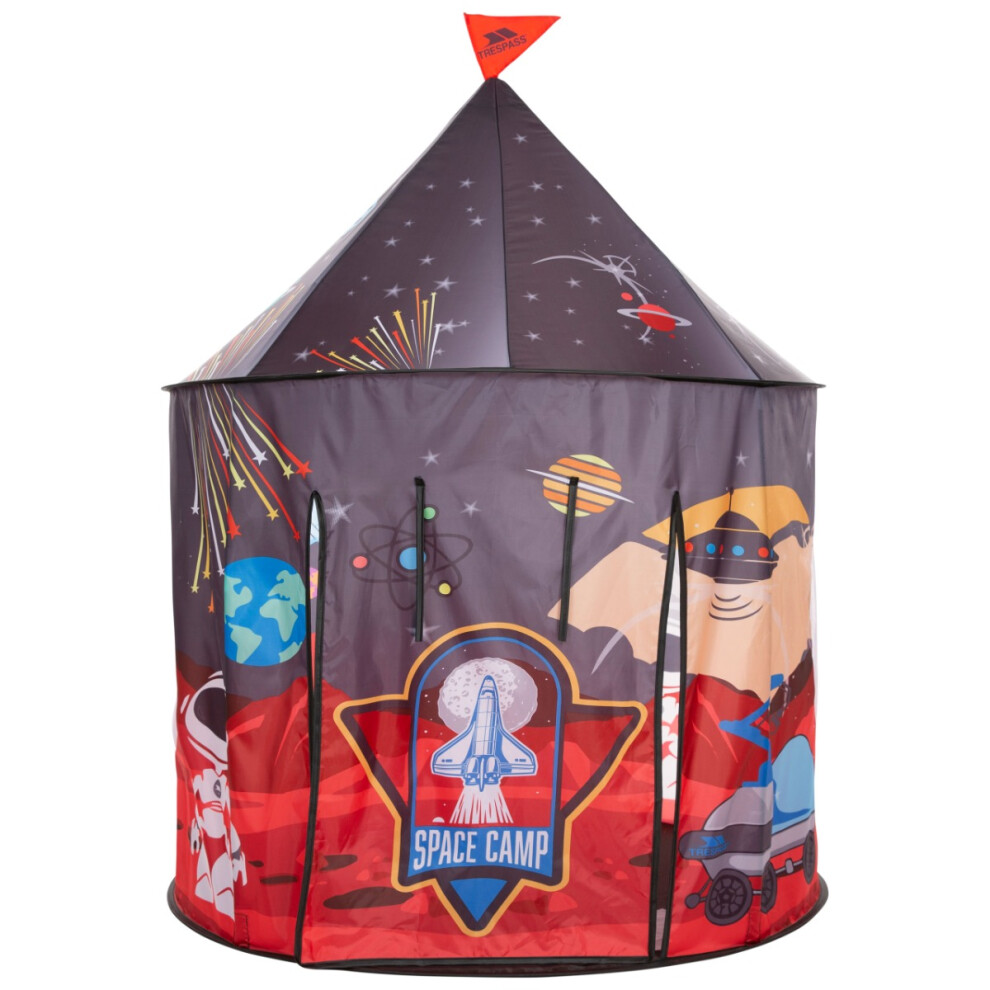 (EACH, Space Print) Trespass Chateau Castle Kids Pop Up Play Tent-image-OPC-PBWYTM8-NEW