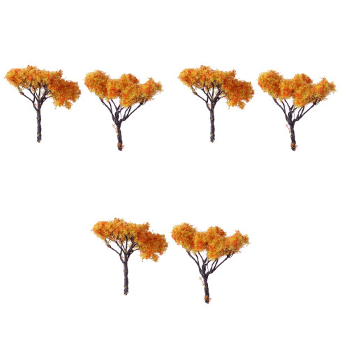 30 simulationbaum -landschaft sukkulenten gartendeko gold 2