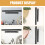 10pcs Bike Wheel Strap Nylon Rack Stabilizer with Hooks 9