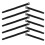 10pcs Bike Wheel Strap Nylon Rack Stabilizer with Hooks 1