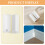 2pcs Self Adhesive Wall Corner Guards Thickened for Indoor Outdoor 9