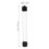 12pcs Transparent Hard Plastic Round Storage Tubes with Lids 2