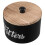 Round Wooden Laundry Beads Storage Container with Lid Organizer 1