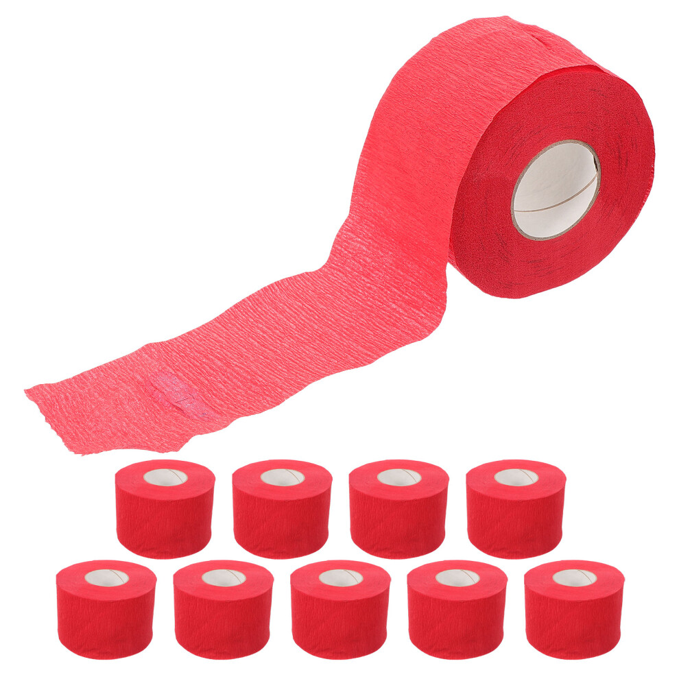 Aboofan 10Pcs Disposable Neck Strips For Haircut - Barber Paper Wraps