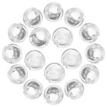 80St Transparante Pom Beaded Chain Stop Voor Rolgordijnen Accessoires