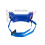 Masteelf  2 Pcs Gas Cylinder Retention Strap Wall Mounted Bracket Blue 2