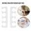 2 Pairs Silicone Toe Separators Reusable Gel Divider for Pedicure 9