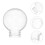 20pcs Clear Globe Lamp Shade 50mm for Ceiling Pendant Lighting 11