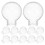 20pcs Clear Globe Lamp Shade 50mm for Ceiling Pendant Lighting 10