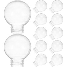 20pcs Clear Globe Lamp Shade 50mm for Ceiling Pendant Lighting