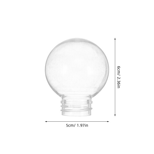 20pcs Clear Globe Lamp Shade 50mm for Ceiling Pendant Lighting 1