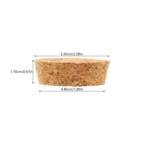 Wine Making Supplies Wooden Replacement Corks 20set 2.1in 1