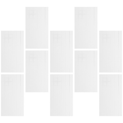 10sheets Double Sided Adhesive Pads Foam Squares Sticky Tape