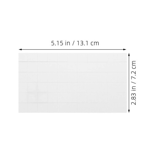 10sheets Double Sided Adhesive Pads Foam Squares Sticky Tape 2