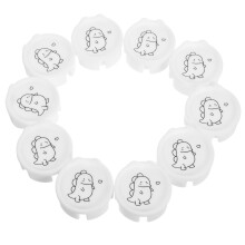 10pcs Baby Safety Outlet Covers Childproof Plug Protectors