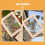 4pcs Wooden Paper Making Screen 10x13x2.2cm 8