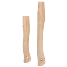 Khaki Wood Handle Sturdy Hand-Polished Natural Aesthetic 2pcs