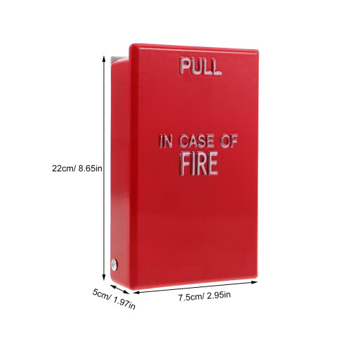 High-Sensitivity Manual Fire Alarm Pull Station Emergency Button 2