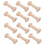 15pcs Wooden Spools for Sewing - Empty Thread Bobbins Yarn Ribbon 10